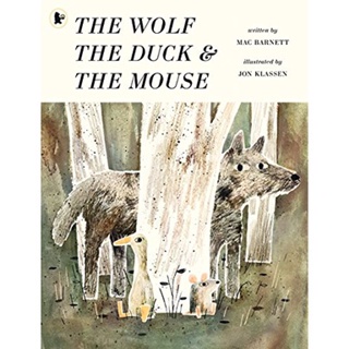 THE WOLF THE DUCK AND THE MOUSE/正面思考/幽默 英文繪本 (中譯: 野狼肚子我的家)