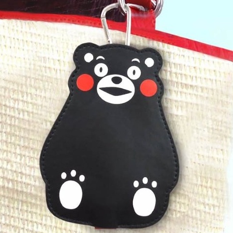蔓菟小舖💖日本正版 熊本熊 票卡夾 酷MA萌 皮革 證件套 鑰匙包 捷運卡套 吊飾 D13