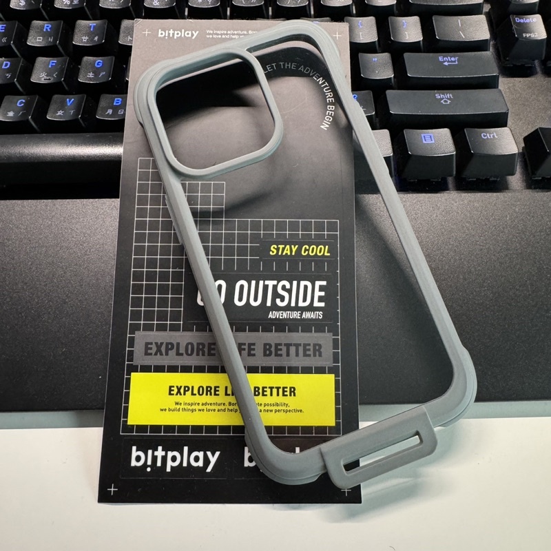 ［二手］正版Bitplay iPhone 14 Pro 灰藍色防摔保護殼