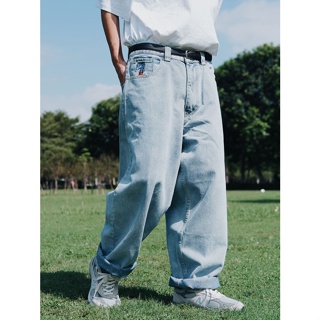 【iFashion 男色】✨MindError ME Skateboard Jeans 寬松 直筒 街頭 刺繡牛仔褲