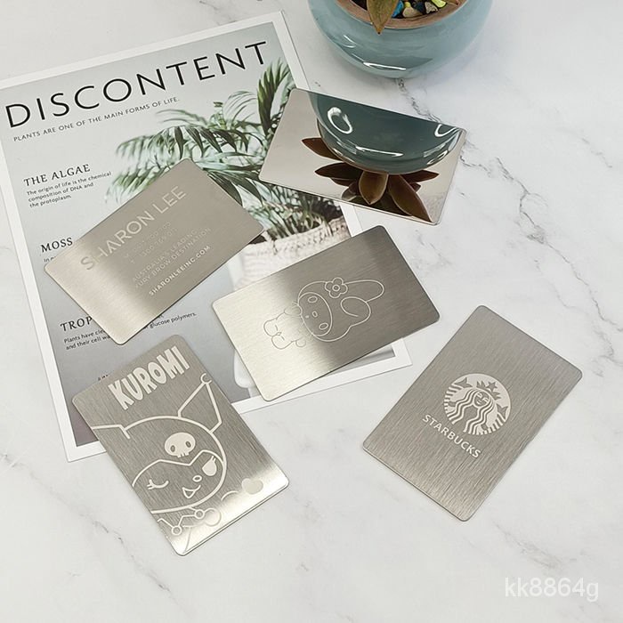 buy超惠✨創意小鏡子方形超薄便攜卡片式不銹鋼隨身鏡