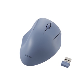 ELECOM Shellpha 無線3鍵滑鼠-藍 墊腳石購物網