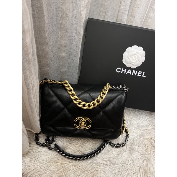 Chanel 19包全新全配小號26cm