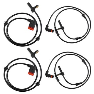 Mercedes S Class W221前/後左右4pcs ABS車輪轉速感測器