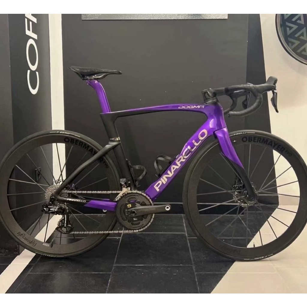 朝暮里 PINARELLO DOGMA F碳纖維公路車自行車皮娜F全內走線破風車架 質量保證