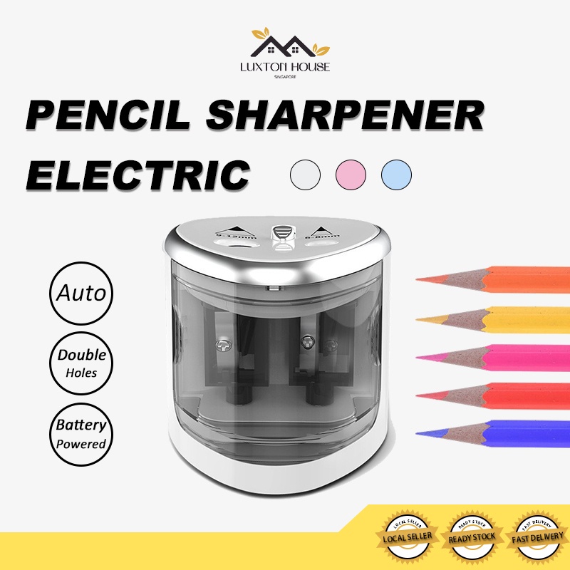 Electric Pencil Sharpener Automatic Sharpeners Battery-Power