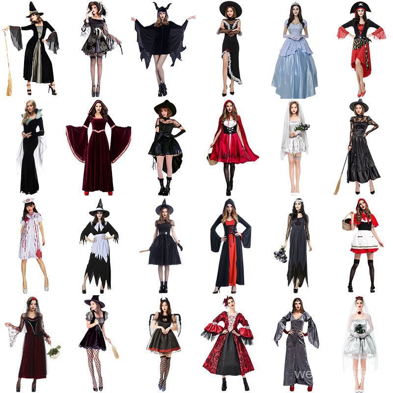 萬聖節服裝成人女大人女巫cosplay服飾公主小紅帽衣服女裝演出服