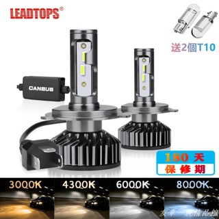 💗優質汽配💗【現貨】兩顆 H4 H7 汽車LED大燈 機車大燈 LED頭燈 H11 9005 9006 H27 霧燈