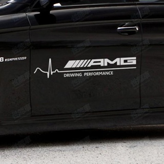 賓士 車貼 BENZ W204 205 212 213 車貼 貼紙 改裝車門貼紙 反光裝飾貼紙 S級AMG車身個性腰線