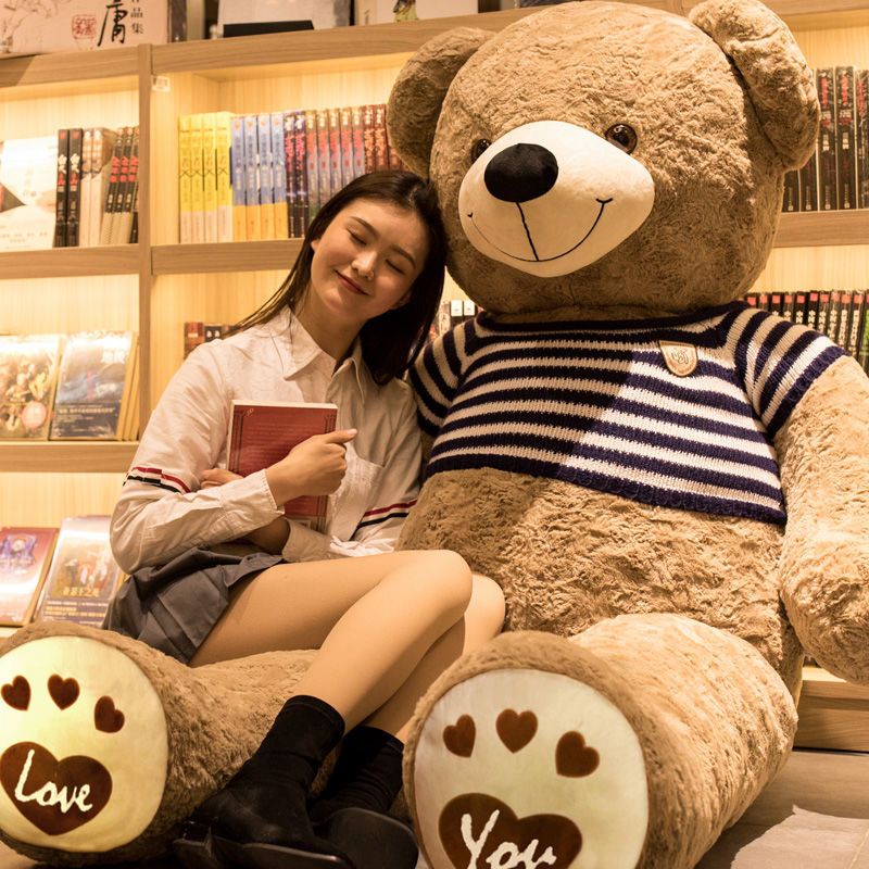 🔥臺灣出貨🔥超大號大熊娃娃毛絨玩具泰迪熊抱抱熊公仔熊貓玩偶佈娃娃睡覺抱枕