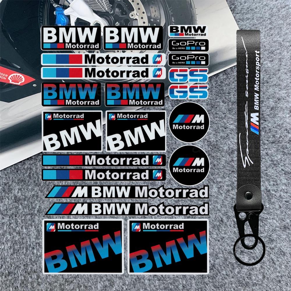桃源出貨 Bmw Motorrad Motorsport 反光徽章徽章貼紙貼花適用於 BMW 摩托車