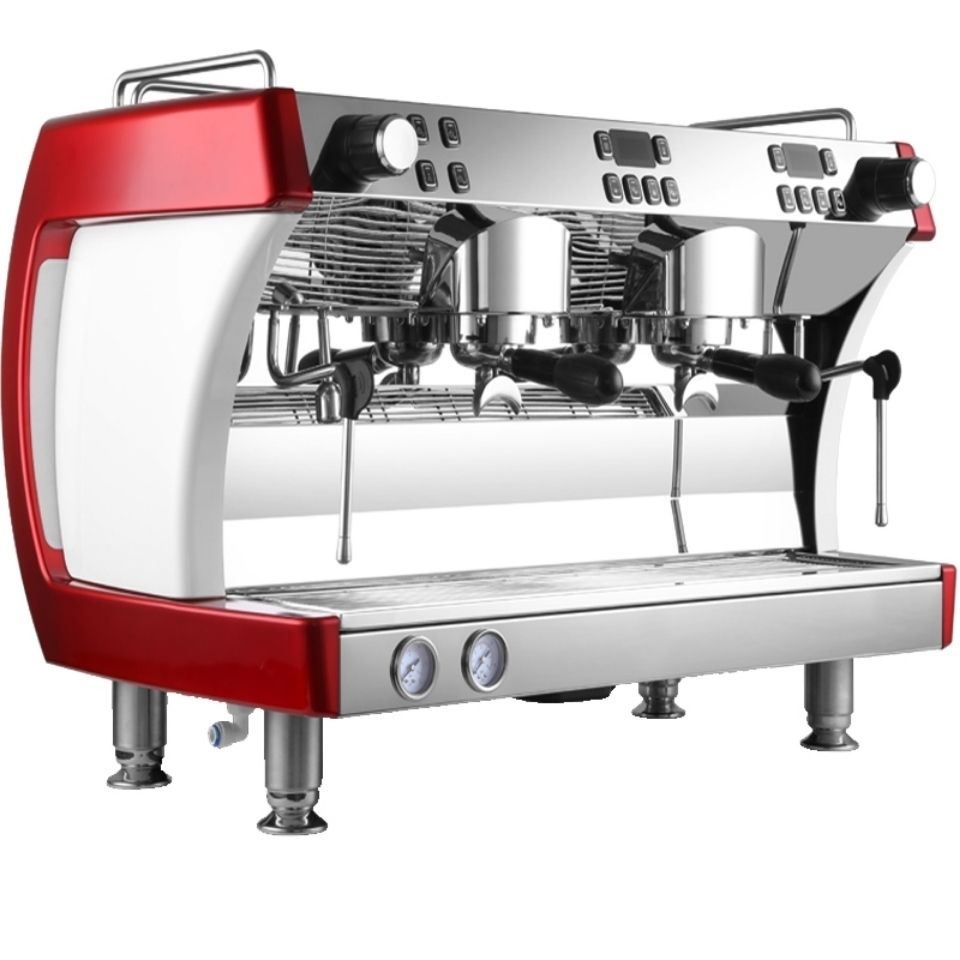 【臺灣專供】格米萊CRM3201咖啡機商用雙頭半自動意式專業9Bar泵壓電控高杯
