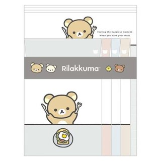 【現貨】小禮堂 拉拉熊 信套組(信紙24枚信封12枚入)