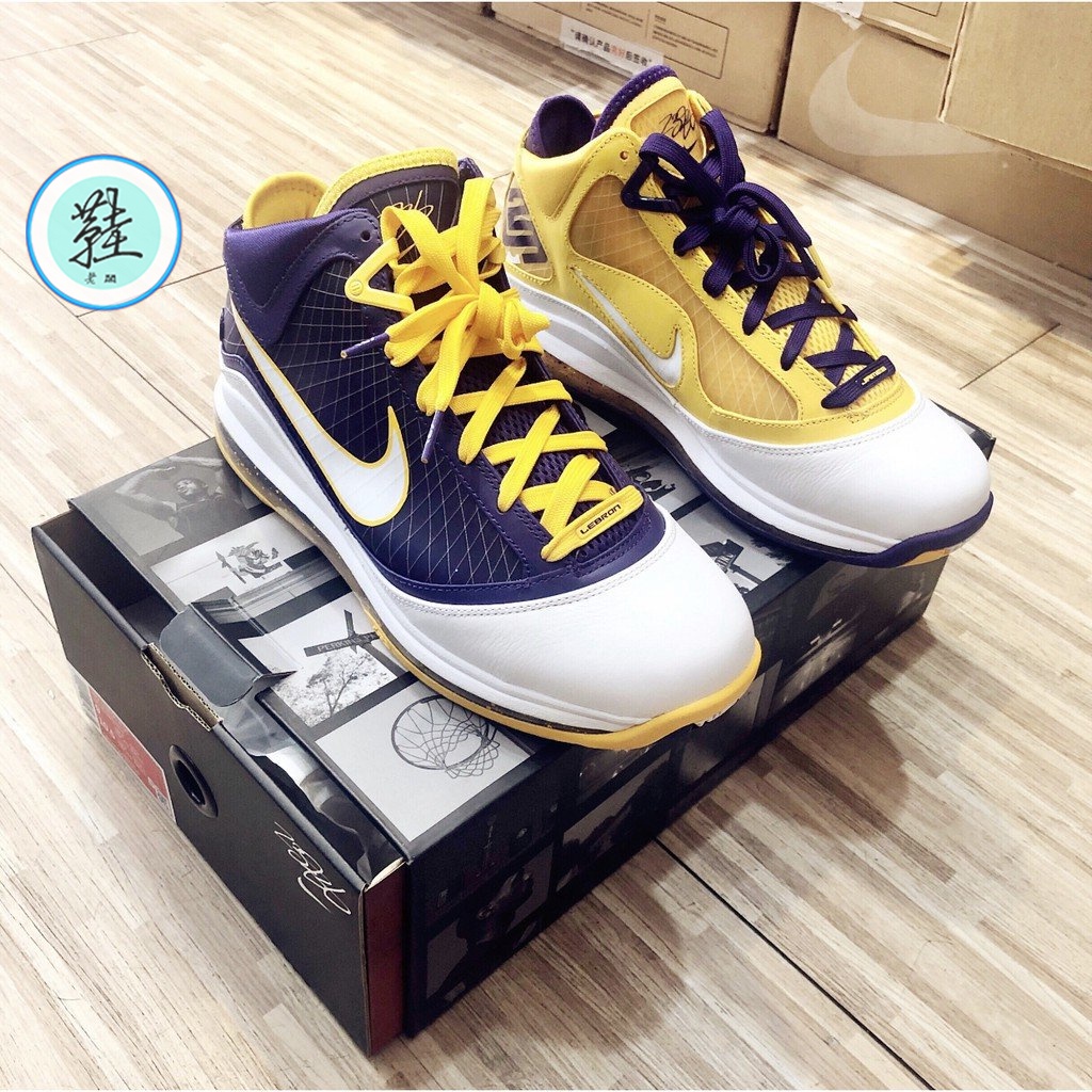 Nike Lebron 7 Media Day 紫金鸳鸯 詹姆斯 籃球鞋 運動鞋 CW2300-500