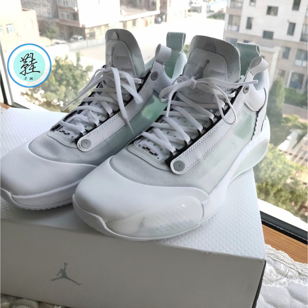 Air Jordan 34 Low “Pure Money” 白銀 運動鞋 籃球鞋 CU3473-100