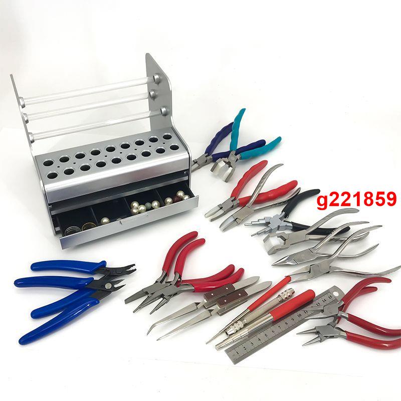 1【熱賣】 維修工具收納盒多層牙科鉗子收納架抽屜式零件手工鉗配件桌面擺放