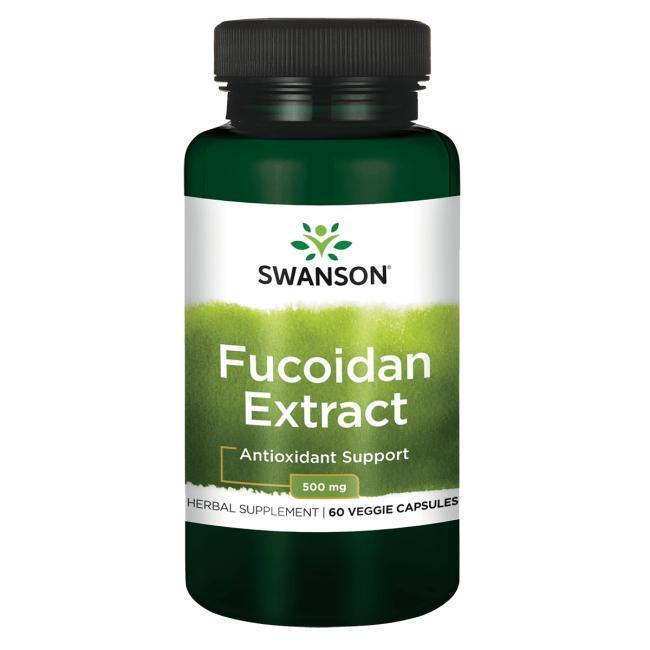 【Swanson】免運 Fucoidan 強力褐藻糖膠 500mg 60顆