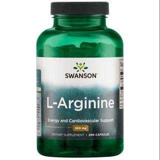 【Swanson】免運 L-Arginine 強力左旋精氨酸(精胺酸)500 mg *200顆