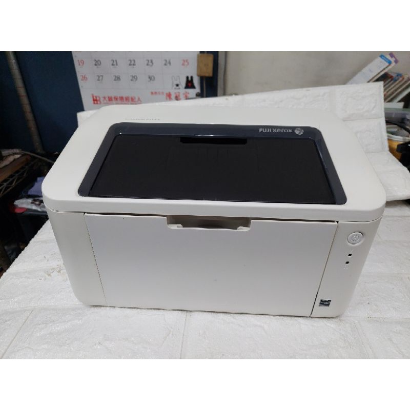 xerox P115b黑白鐳射印表機，隨機附贈全新的碳粉匣