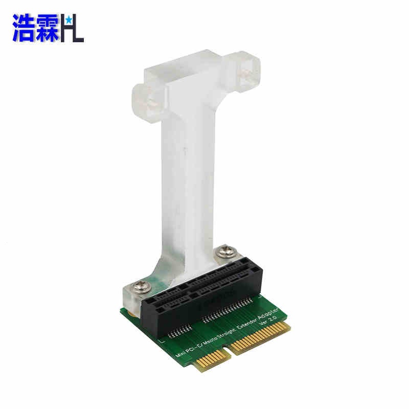 浩霖(HL) Mini PCI-E/Msata立式轉接卡,  3G/4G/LTE模塊轉接卡, Msata SSD轉接卡