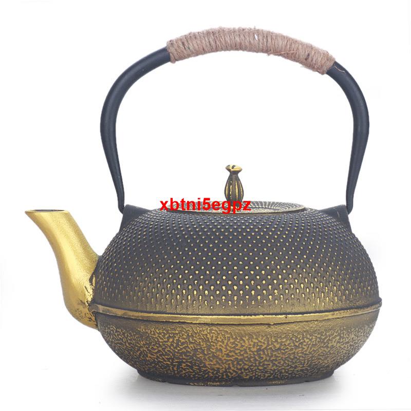 鑄鐵壺 日本南部老鐵壺無涂層 小丁1.8L 大容量燒水壺 無涂層氧化
