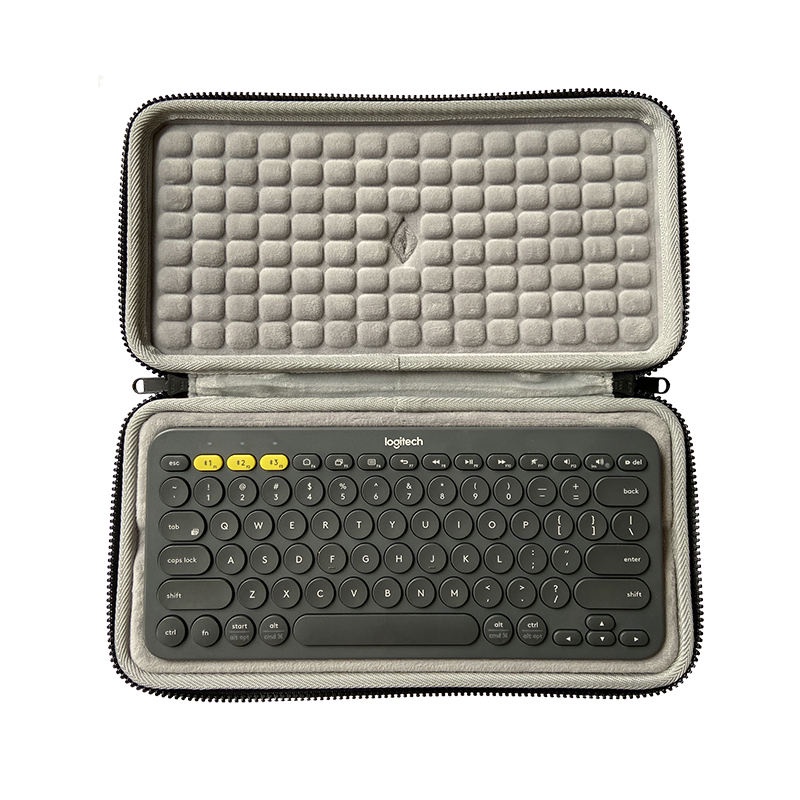 適用羅技K380 K480 K580 K780MK470鍵盤收納保護硬殼包袋套盒