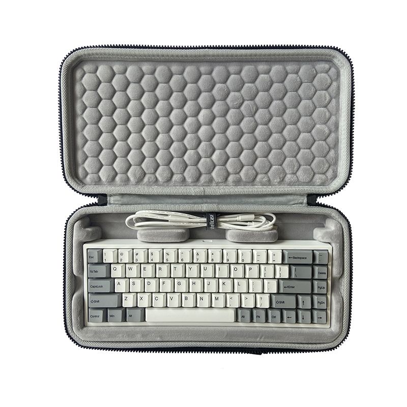 適用Keydous NJ68/NJ80/NJ81/NJ98 鍵盤保護收納硬殼包袋套盒箱子