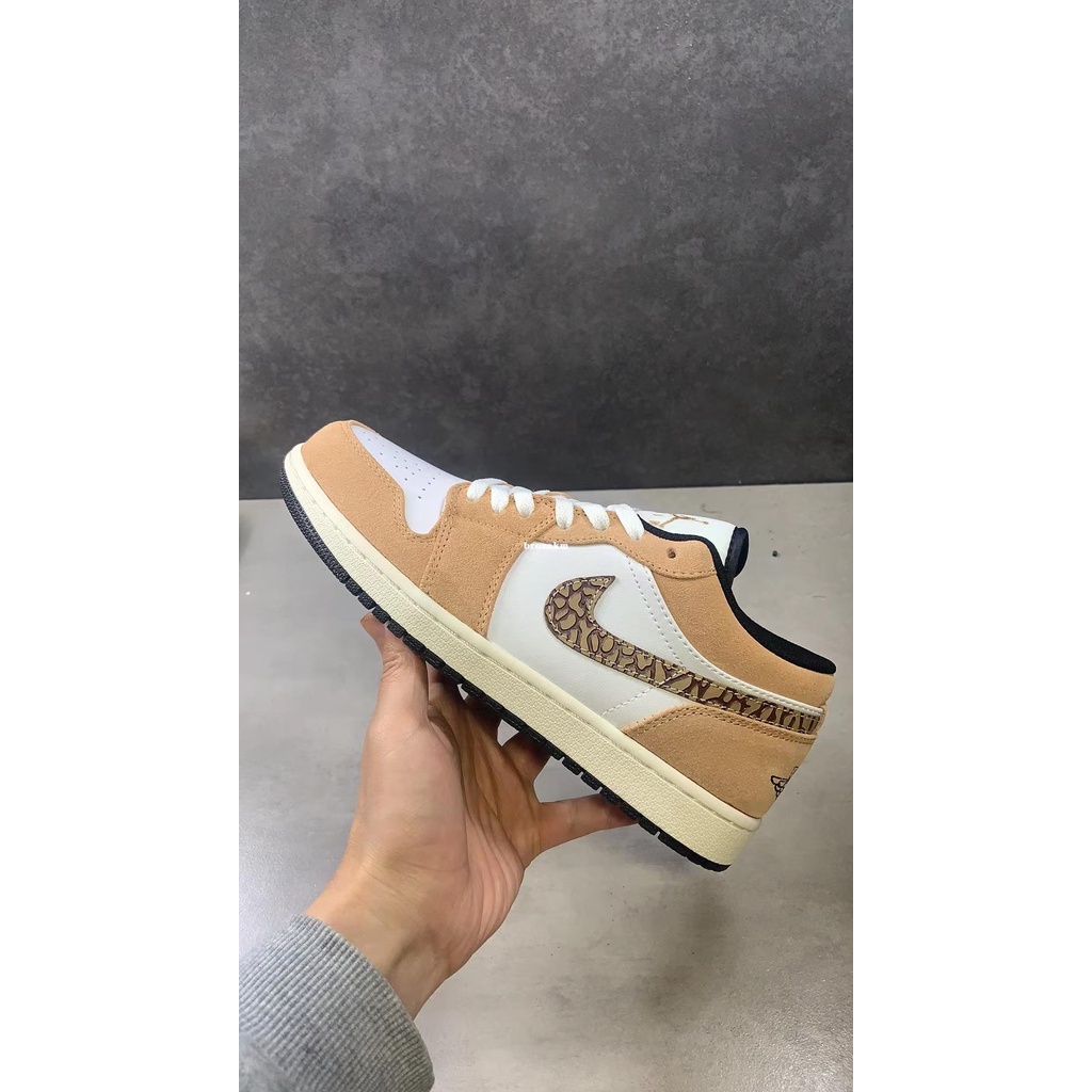 Air Jordan 1 Low “Brown Elephant”卡其 淺棕色 大象 滑板鞋DZ4130-201