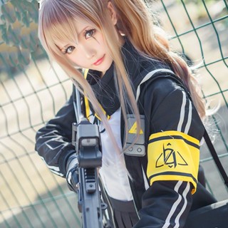 cosplay服裝 少女前線 c服 動漫cos ump45姐女裝大佬cosplay少女前線cos外套槍娘女cos動漫全套