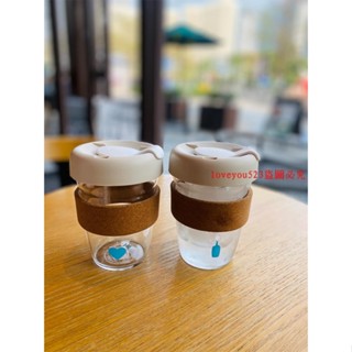 杯子#日本BLUE BOTTLE藍瓶子咖啡杯隔熱高矽玻璃保溫隨行隨手杯ins