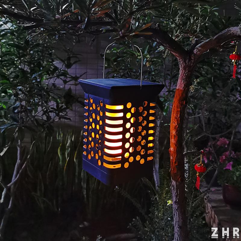 ZHR 批發太陽能火焰燈 戶外照明LED景觀燈別墅公園裝飾庭院燈