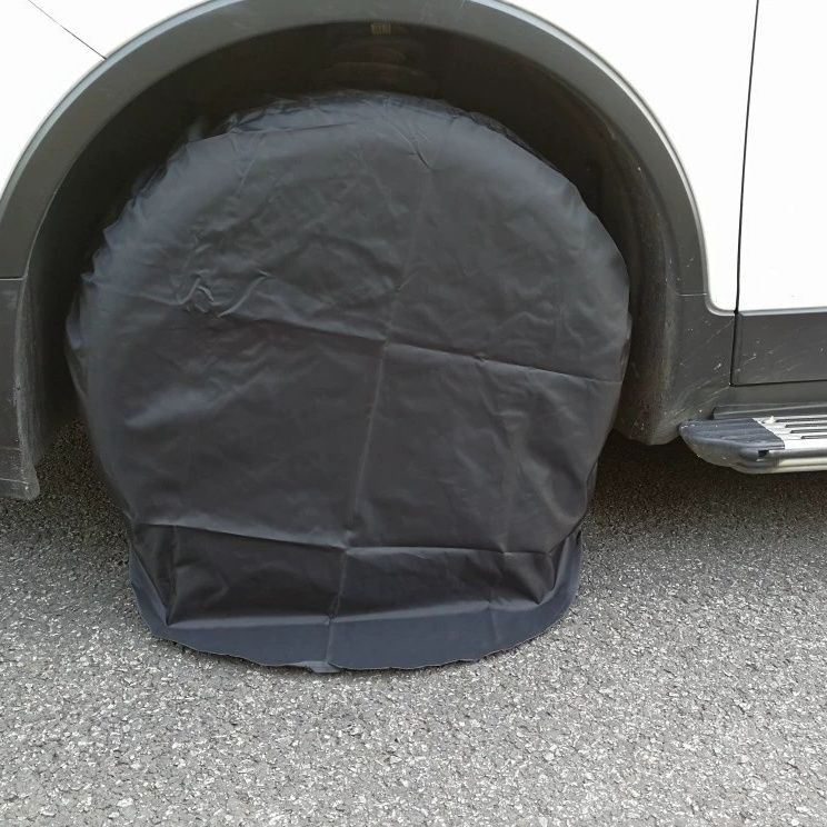 汽車輪胎罩房車輪胎套防曬牛津布備胎通用款輪胎防塵套袋保護罩