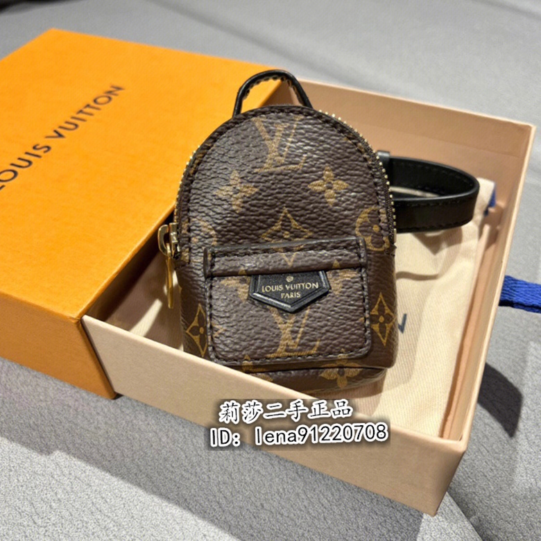 LV 手腕包 超迷你後背包 LOUIS VUITTON 經典老花手袋 鑰匙包 小書包 M6563A