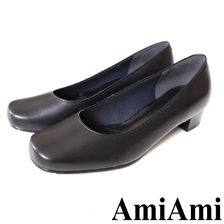 【AmiAmi】 Ms. Jeune 日本真皮 3E寬 女用面試好感高跟鞋 PO-NU330