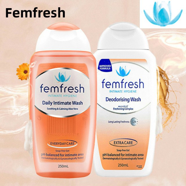 🔥限時下殺🔥澳洲版 Femfresh 芳芯女性私處洗護液 250ml 私密護理清洗液 洋甘菊 百合 私處洗護液最新