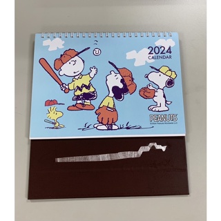 三角桌曆 Snoopy 2024年