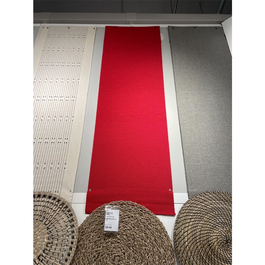 桌布 IKEA 宜家 雲芬特 長桌布 桌旗 紅色 喜慶 餐桌布 藝裝飾 桌布 35x130 釐米