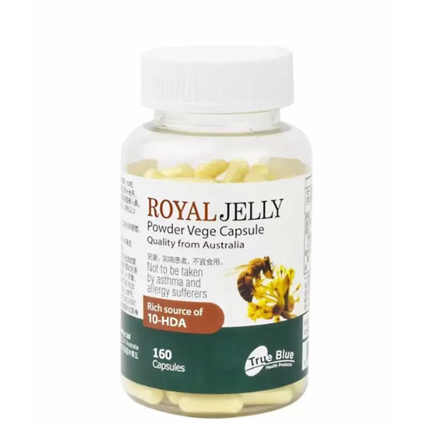 True Blue 蜂王乳膠囊 160顆 True Blue Royal Jelly D112982