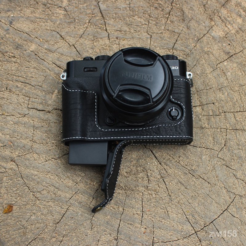 【新品促銷】✱✷◎富士XT30皮套真皮XT10 XT20相機包頭層牛皮保護套復古XT200相機套 9HQN