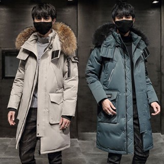 男生長版外套 羽絨外套 男生外套 外套男 保暖外套 中長版外套 大衣男 羽絨服男 中長版連帽外套 韓版大尺碼外套 羽絨服