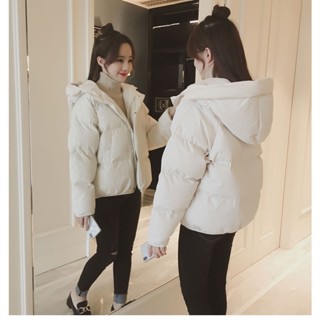 【🎀可可家】【限時特價】2025新款棉服女冬韓版寬鬆BF加厚短款學生小個子棉衣ins外套