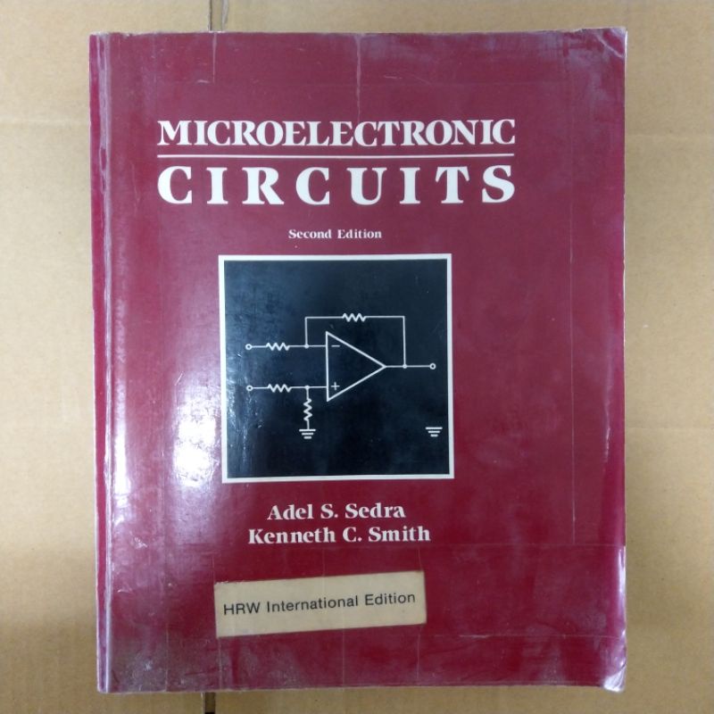 二手_Sedra/Smith_Microelectronic circuits 2e