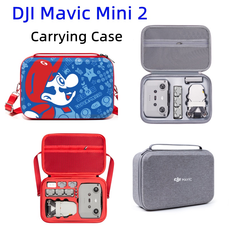 ♡Dji Mavic Mini 2 便攜式手提包配件的肩收納盒 DJI Mini 2