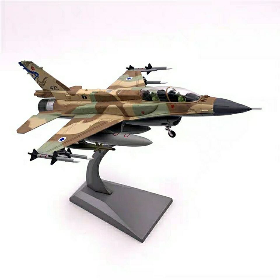 飛機模型 戰鬥機模型 航空客機 民航客機 戰鬥機 玩具模型 模型擺件 軍事模型1/72 以色列 f-16i雷暴 軍事戰鬥