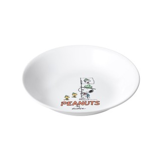 【美國康寧 CORELLE】史努比 SNOOPY 露營趣 8吋深盤