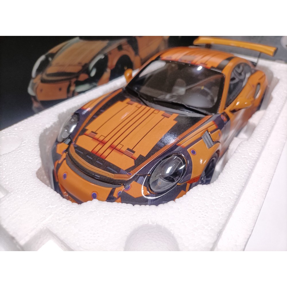 Gt Spirit 1 18 保時捷跑車模型Porsche 911 991 GT3 RS 積木塗裝