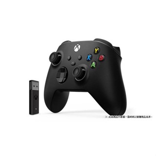 XBOX SERIES S / X 原廠無線 控制器 手把 藍芽 + PC無線接收器 轉接器 磨砂黑色【臺中大眾電玩】