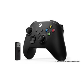 XBOX SERIES S / X 原廠無線 控制器 手把 藍芽 + PC無線接收器 轉接器 磨砂黑色【台中大眾電玩】