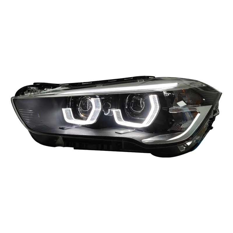 適用于16-19款BMW X1大燈總成F49改裝新款LED激光透鏡日行燈轉向