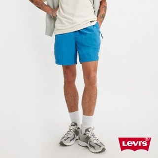 Levis Gold Tab金標系列 男款 運動短褲 / 拉鍊式口袋 / 湖水藍 A4631-0007 熱賣單品
